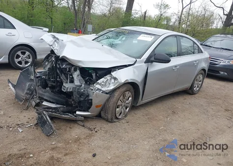 2012 Chevrolet Cruze Ls из США, поврежденный, VIN 1G1PC5SH5C7267984